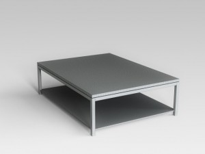 table 007 3D Model