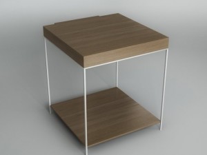 table desk 001 3D 모델