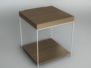 table desk 001 3D Model
