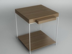 table desk 001 3D 모델