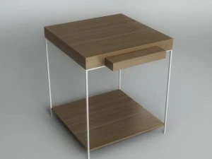 table desk 001 3D Model