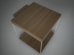 table desk 001 3D 모델