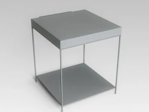 table desk 001 3D Model