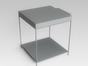 table desk 001 3D 모델
