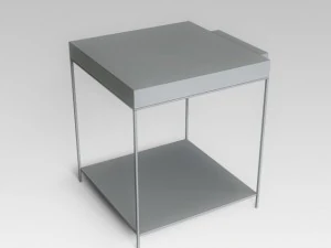 table desk 001 3D Model