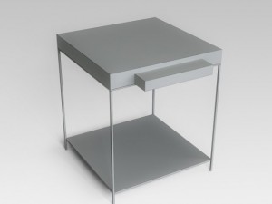 table desk 001 3D 모델