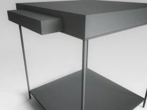 table desk 001 3D Model