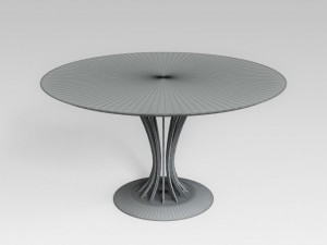 round table 005 Modèle 3D