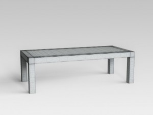 table 010 Modèle 3D