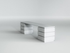 table desk 3D 模型