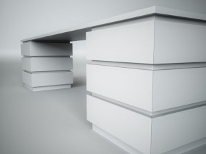 table desk 3D 模型