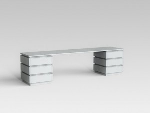 table desk 3D 模型