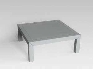 black table 3D 模型