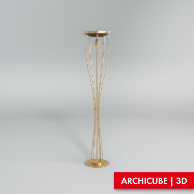 floor lamp 002 Modello 3D .c4d .max .obj .3ds .fbx .stl .blend 