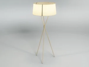 lampa podłogowa 002 Model 3D