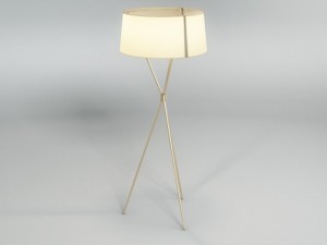 floor lamp 002 Modelo 3D