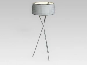 floor lamp 002 3D Model