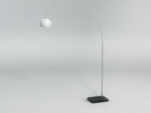 floor lamp 003 Model 3D