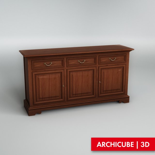 chest of drawers Modèle 3D .c4d .max .obj .3ds .fbx .stl .blend 