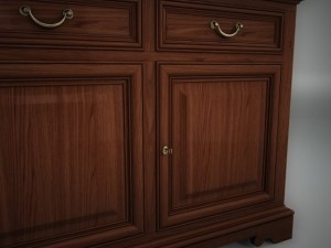 chest of drawers Modèle 3D