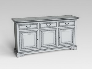 chest of drawers Modèle 3D