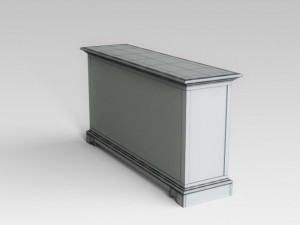 chest of drawers Modèle 3D