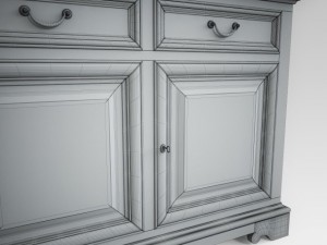 chest of drawers Modèle 3D