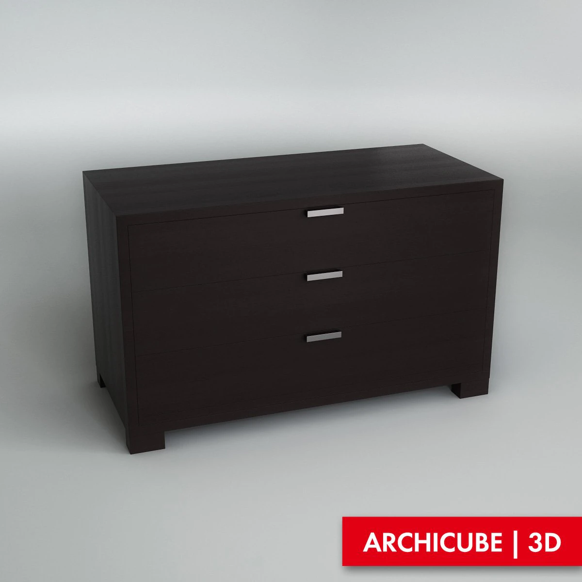 chest of drawers 002 3D Model .c4d .max .obj .3ds .fbx .stl .blend 