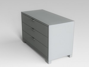 chest of drawers 002 Modèle 3D