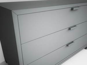 chest of drawers 002 Modèle 3D