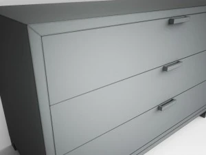 chest of drawers 002 3D Model