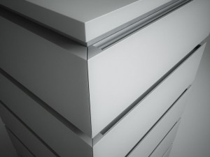 white commode 3D Model
