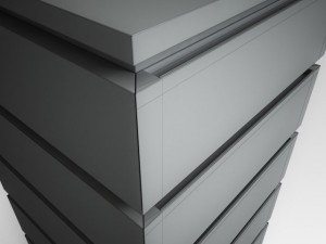white commode 3D Model