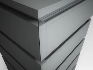 white commode 3D Model