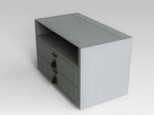 commode 005 3D Model