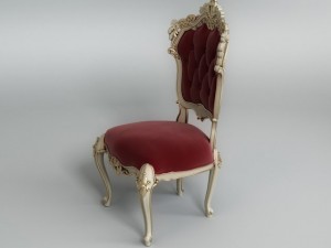 classic chair 3D 模型