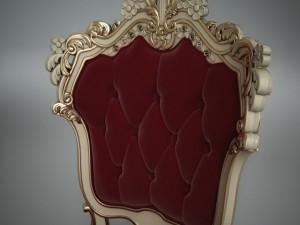 classic chair 3D 模型