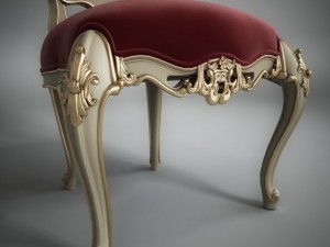 classic chair 3D 模型