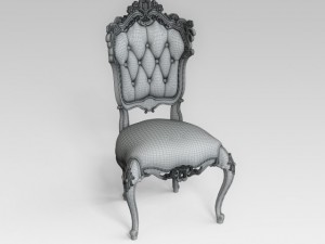 classic chair 3D 模型