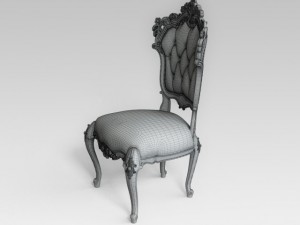 classic chair 3D 模型