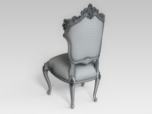 classic chair 3D 模型
