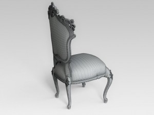 classic chair 3D 模型