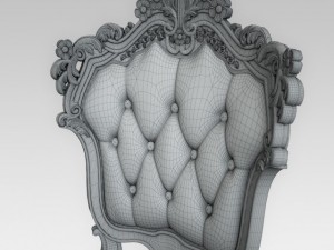 classic chair 3D 模型