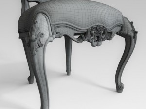 classic chair 3D 模型
