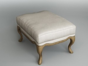 ottoman 3D Model