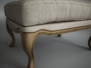 ottoman 3D Model