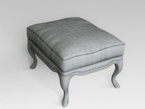 ottoman 3D Model