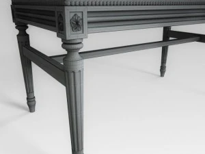 classical bench 3D Model