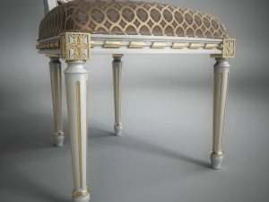 classic chair 002 3D Model