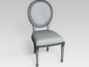classic chair 002 Modelo 3D